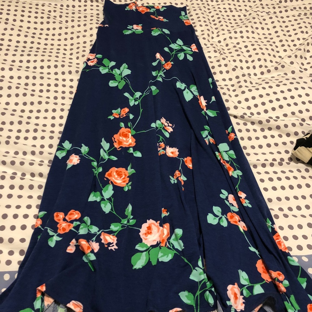Euc xxs unicorn floral maxi